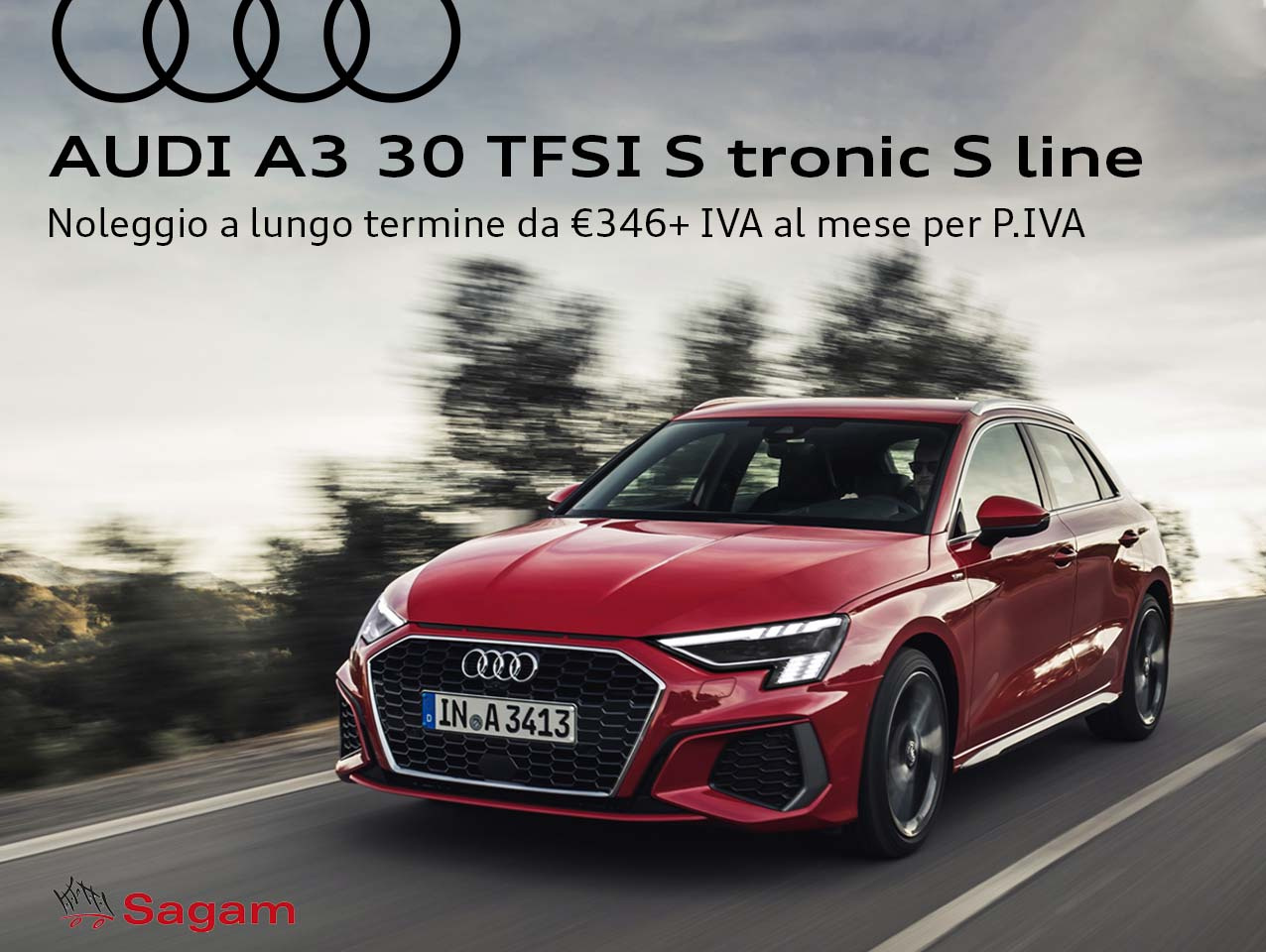 Audi A3 Sportback 30 TFSI S tronic S line Edition