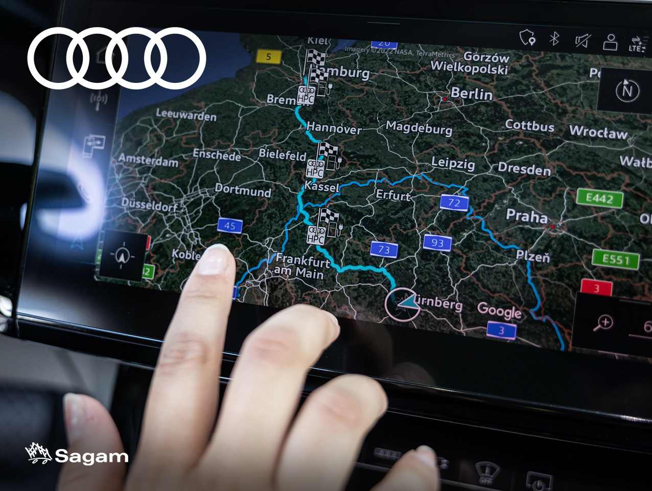 Audi e-tron: ora l’autonomia delle auto elettriche Audi è ancora più precisa