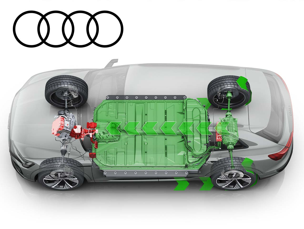 Auto elettrica: cosa succede alla tua Audi e-tron in caso di tamponamenti o urti