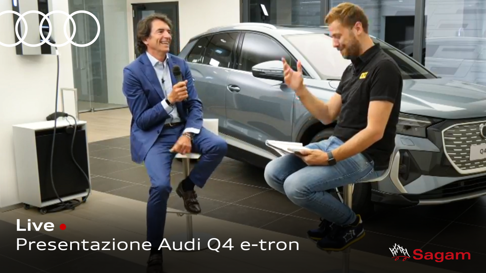 Presentazione Nuova Audi Q4 e-tron in diretta streaming