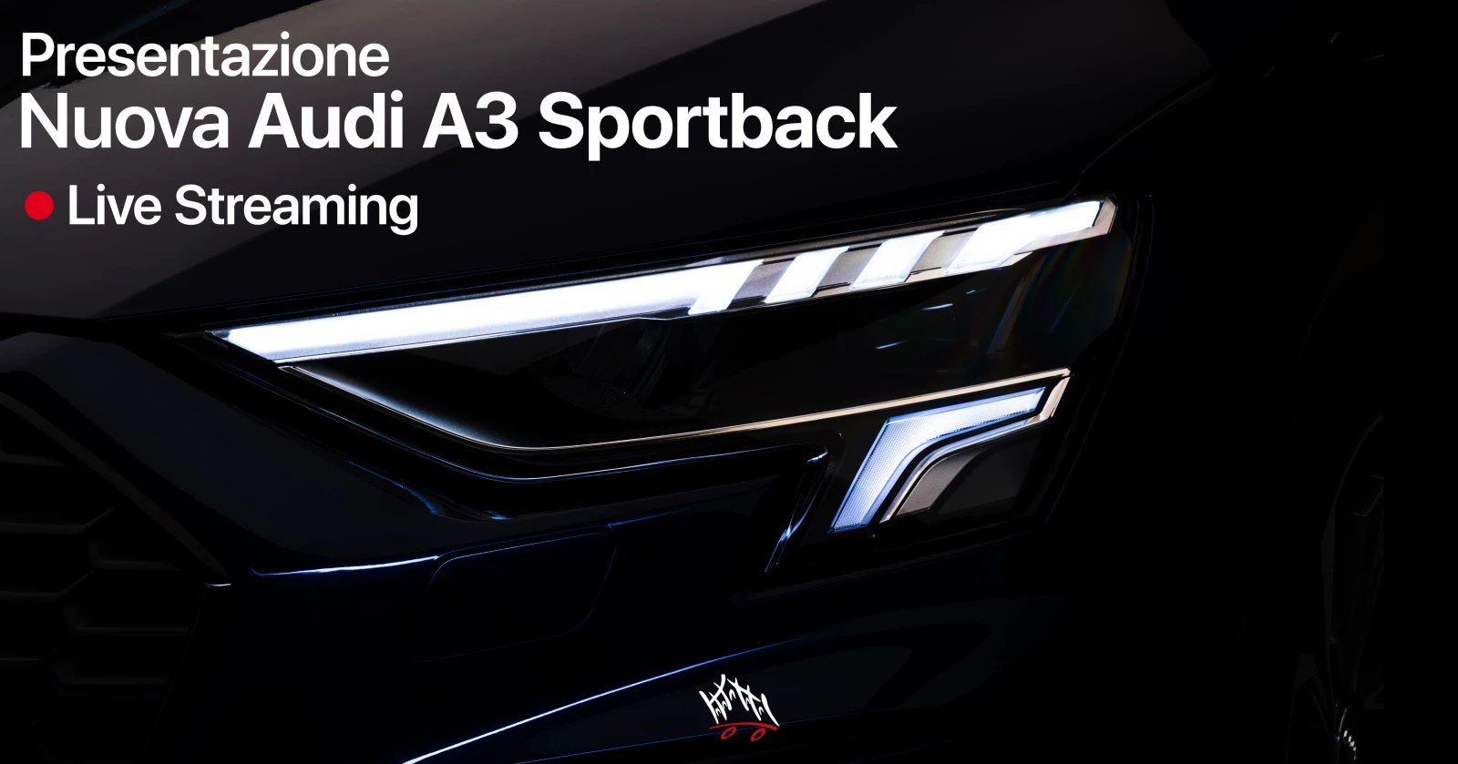 Presentazione Nuova Audi A3 Sportback In Live Streaming 133 L 1200