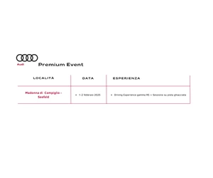 Audi Driving Experience – Premium Event The Mountain Tour